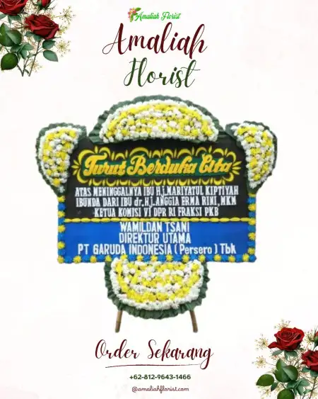 Papan Bunga Duka Mauk Timur